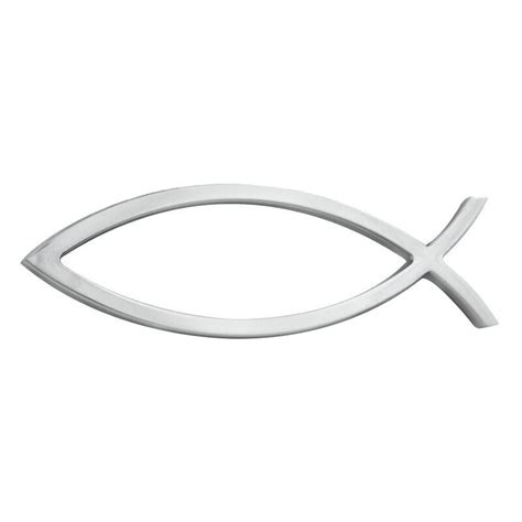 Christian Jesus Fish Emblem Symbol Decorative Car Truck Badge Sticker ...