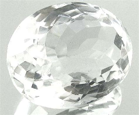 Intergemstones Quarz Kristallweiss Carat Oval If Excellent