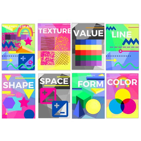Elements And Principles Of Art Classroom Posters • Teacha