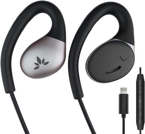 Avantree Resolve L Wired Open Ear Earbuds And Microphone With Lightning Connector Mfi Certified