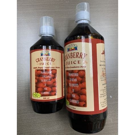 Cranberry Kranberi 21st Century 500ml 1litre Untuk Kencing Kotor Urin Urinary Lawas Kencing