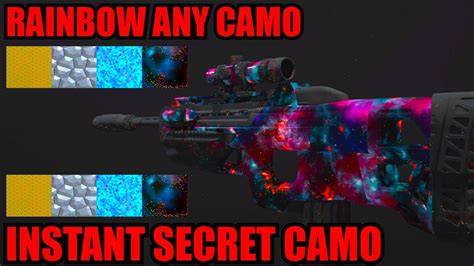 NEW INSTANT RAINBOW CAMO MW3 For INTERSTELLAR Or ANY CAMO MW3