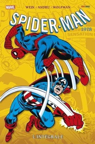 Spider Man l Intégrale 1978 de Len Wein Album Livre Decitre