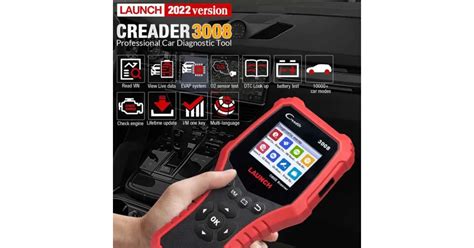 Tester Auto Launch Diagnoza Profesional Creader 3008 CR3008 Full OBD2