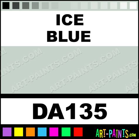 Ice Blue DecoArt Acrylic Paints - DA135 - Ice Blue Paint, Ice Blue Color, Americana DecoArt ...