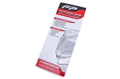 Lamina Antiempa Ante Para Casco Fp Tipo Pinlock Fullmoto Per Los