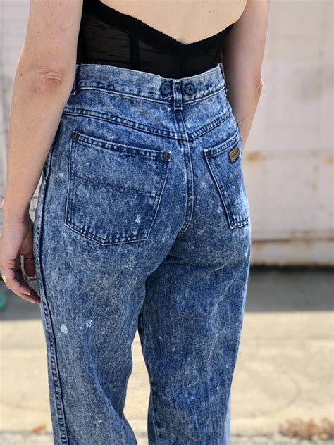 Sold 80s 90s Cotler Acid Wash Denim Jeans M → Hotbox Vintage