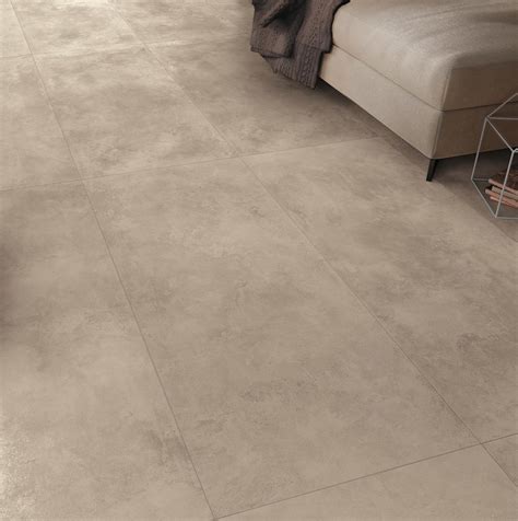 Flux Sand Pavimento In Gres Porcellanato 60 X 120 Cm Effetto Cemento