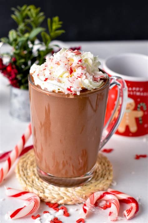 Peppermint Hot Chocolate Recipe The Conscious Plant Kitchen