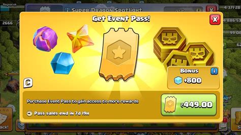 How to get a free Event Pass for the Clash of Clans Super Dragon Spotlight