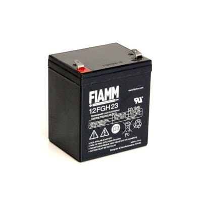 Batteria Al Piombo V Ah Fiamm Fgh Siriogroup