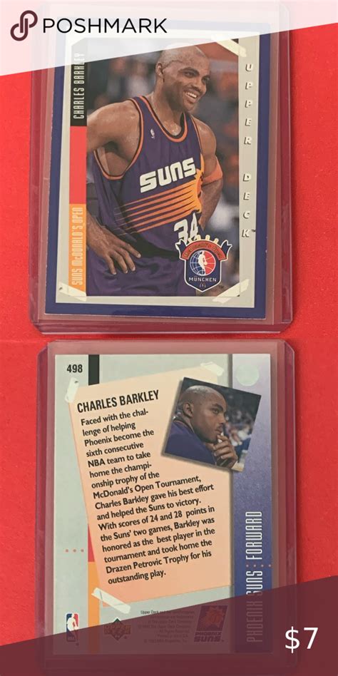 Charles Barkley 498 1993 Upper Deck Basketball Trading Card In 2022