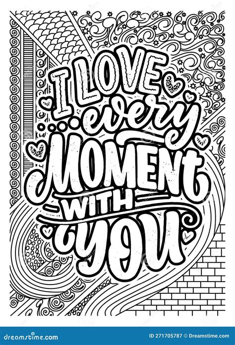 Love Motivational Quote Coloring Pages For Adults Love Coloring Page