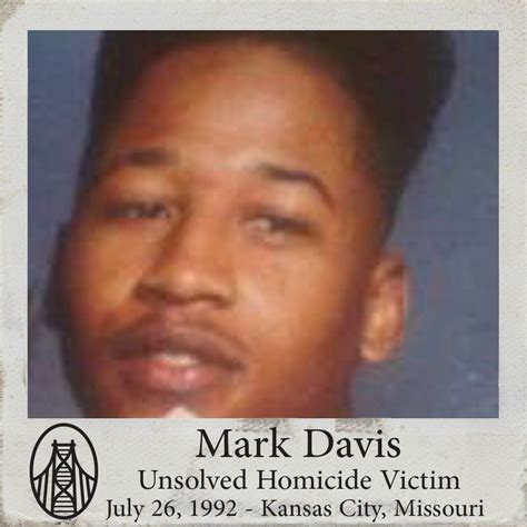 Age Shot Mark Davis Cold Case Unsolved Only Sons True Crime