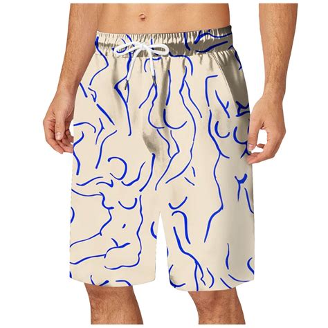 Chu Chu Mens Swim Suit Shorts For Men 7 Inch Shorts For Men Casual Summer Swimsuit For Men Mens