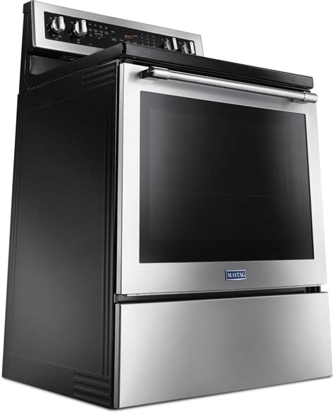 Maytag Mer8800fz 30 Inch Electric Range With Dual Choice™ Element Power™ Element Power Preheat