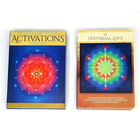 Sacred Geomtery Activation Oracle X Cm