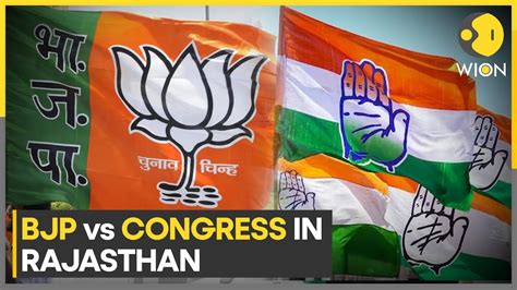 Rajasthan Assembly Elections 2023 Ruling Congress And Opposition Bjp Lock Horns In The State