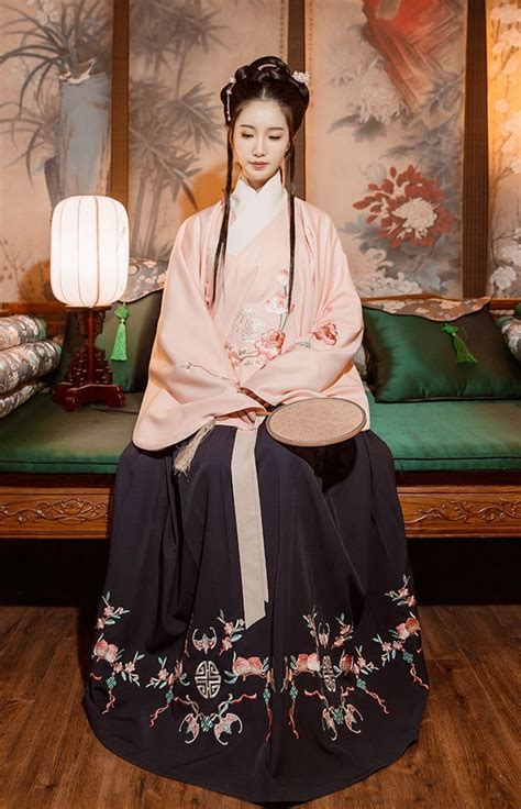 Traditional Chinese Hanfu Type Aoqun 袄裙 Chinese clothing