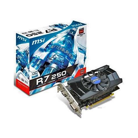 Msi R7 250 1gd5 Oc Radeon R7 250 1gb 128 Bit Gddr5 Computers And Accessories