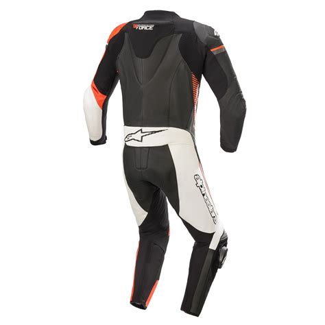 Macac O Alpinestars Gp Force Phanton Preto Branco Vermelho Fluo