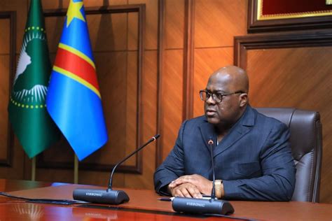 Le Pr Sident F Lix Tshisekedi A Chang Avec Les Repr Sentants Des