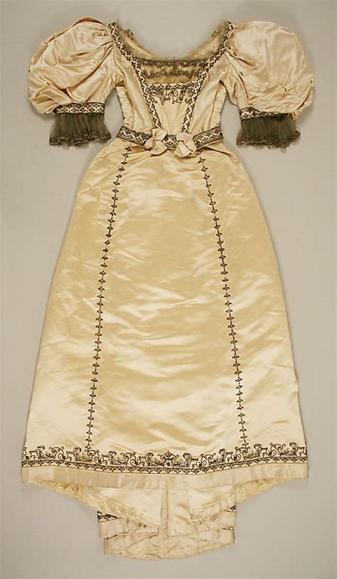 House Of Worth Evening Dress Front View Date Culture