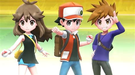 Pok Mon Let S Go Pikachu Eevee Champion Trio Red Green Blue