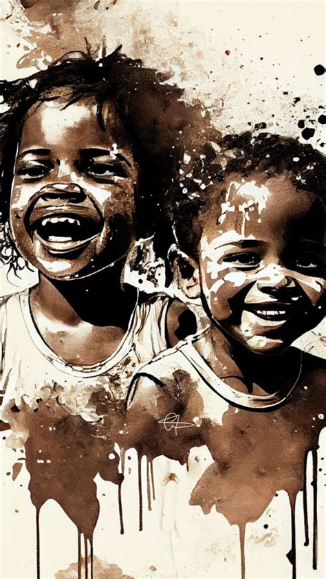 Paint The Black Color African Portraits Art Black Art Pictures