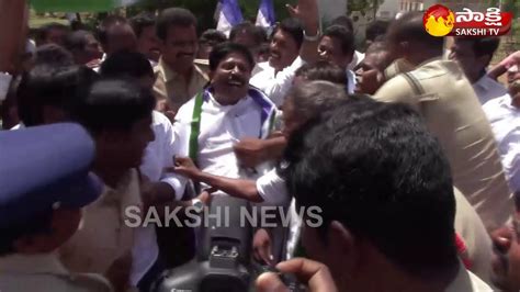 Bandh At Sullurpeta Nellore District YSRCP Leaders Arrest AP