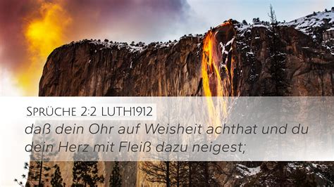 Sprüche 2 2 LUTH1912 Desktop Wallpaper daß dein Ohr auf Weisheit