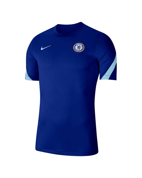 Camiseta De Training Chelsea FC 2020 2021 Strike Azul