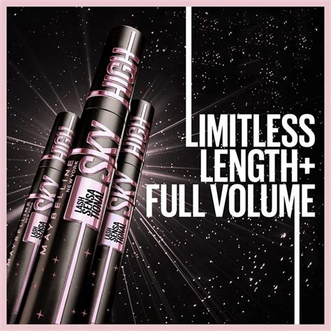 Maybelline Mascara De Pestañas Sky High Cosmic Black