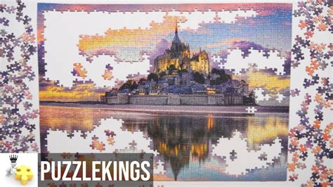 Mont Saint Michel Puzzle Time Lapse Puzzle Kings Youtube