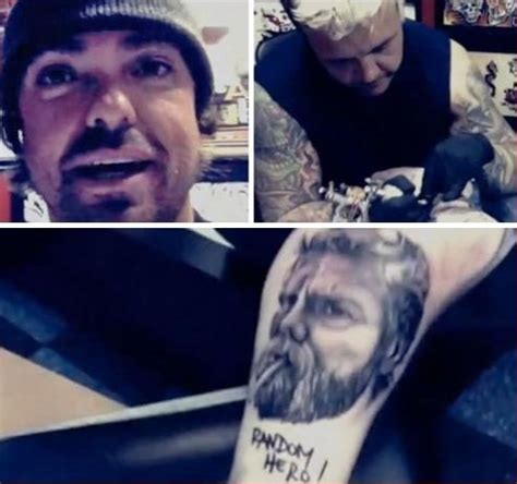 MY SPIZZOT: Jackass Star Wee Man Gets Ryan Dunn Portrait Tattoo