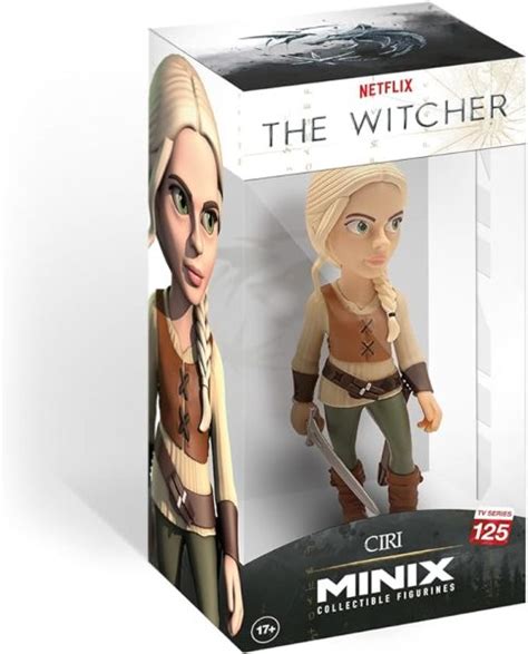 Figura Minix The Witcher Ciri T3 12cm Bandai Collector