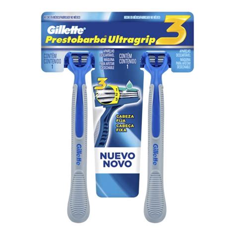 Barbeador Prestobarba Ultragrip C Azul Barbeador Prestobarba