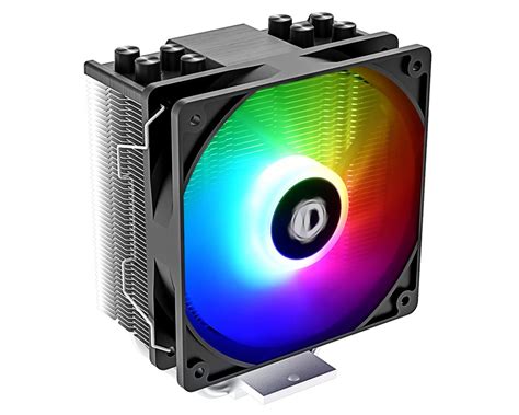 ID COOLING SE 214 XT ARGB CPU COOLER BLACK ARGB LIGHTING 4