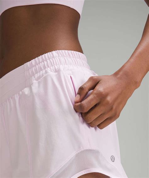 Lululemon Hotty Hot Low Rise Lined Short 4 Meadowsweet Pink Lulu