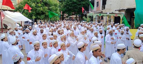 Slogans of Ya Hussain... Ya Hussain echoed in Bohra Bakhal | बोहरा बाखल ...