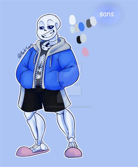 Sans Redesign By Swiftshadow Draws On Deviantart