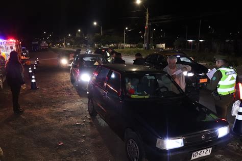 Carabineros SENDA y Seguridad Pública Municipal realizaron controles