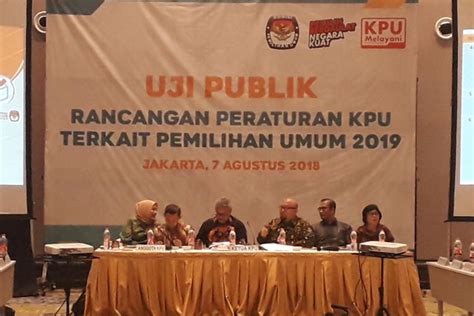 Kpu Gelar Uji Publik Rancangan Pkpu Untuk Pemilu 2019