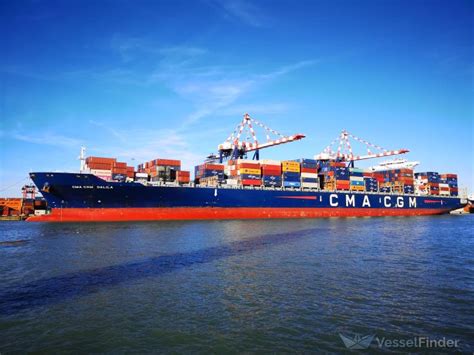 Cma Cgm Dalila Container Ship Dettagli Della Nave E Posizione