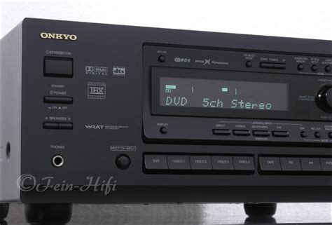 Onkyo TX DS777 THX Select Dolby Digital DTS AV Receiver