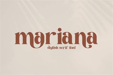 Mariana Font Free Fonts