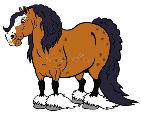 Cavalo Dos Desenhos Animados Ilustra Es Vetores E Clipart De Stock