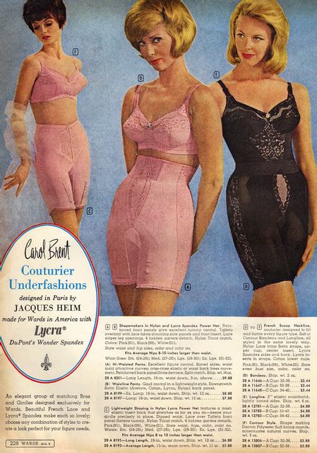 Carol Brent Girdles Wards 1960 S Catalog Scan From A Flickr