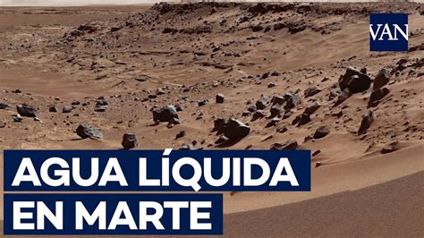 Descubierta Agua L Quida En Marte Youtube