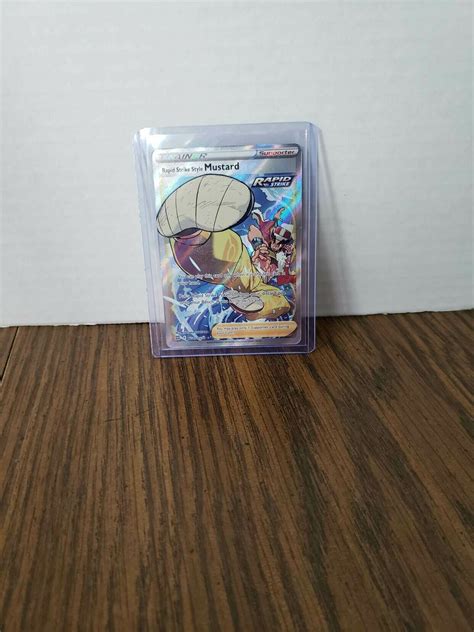 Pokemon Brilliant Stars Ultra Rare Rapid Strike Style Mustard Tg Tg Nm